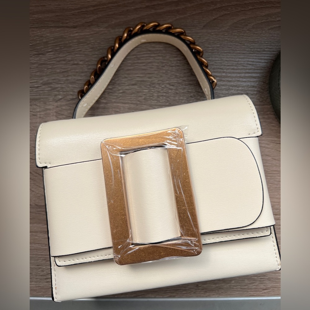 BOYY Ivory Small Fred Leather Bag